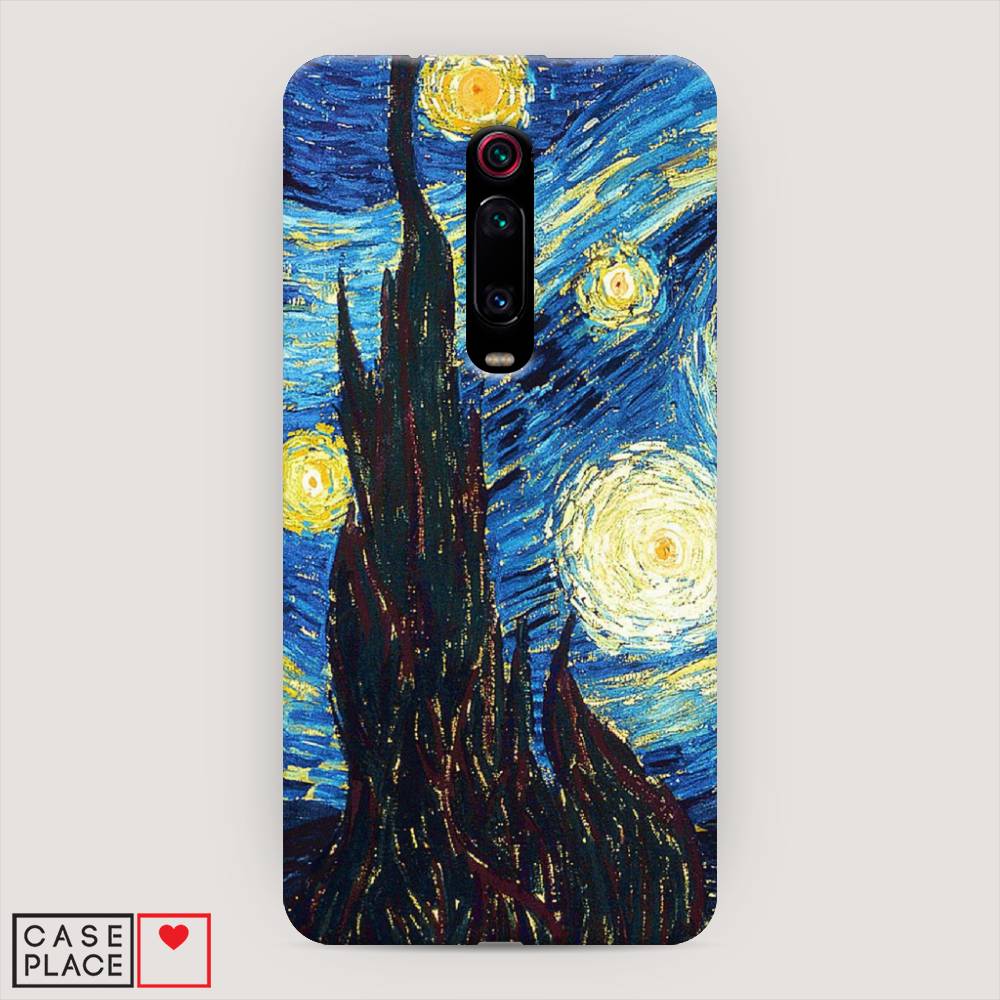 

Пластиковый чехол "Ван Гог Звездная ночь" на Xiaomi Mi 9T Pro, 35820-7
