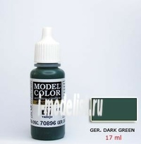 70896 Краска акриловая Model Color Нем.защитн.зеленый очень темн./Ger dark green