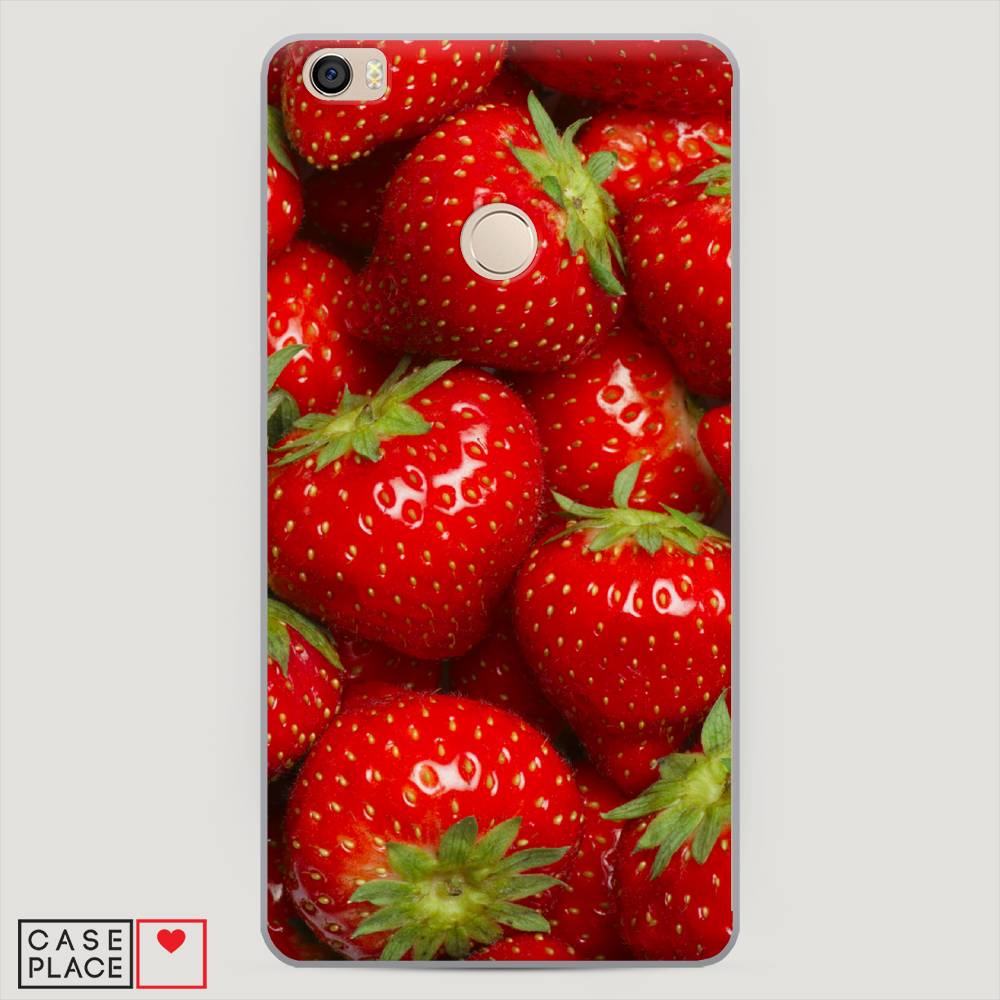 

Пластиковый чехол "Клубника" на Xiaomi Mi Max