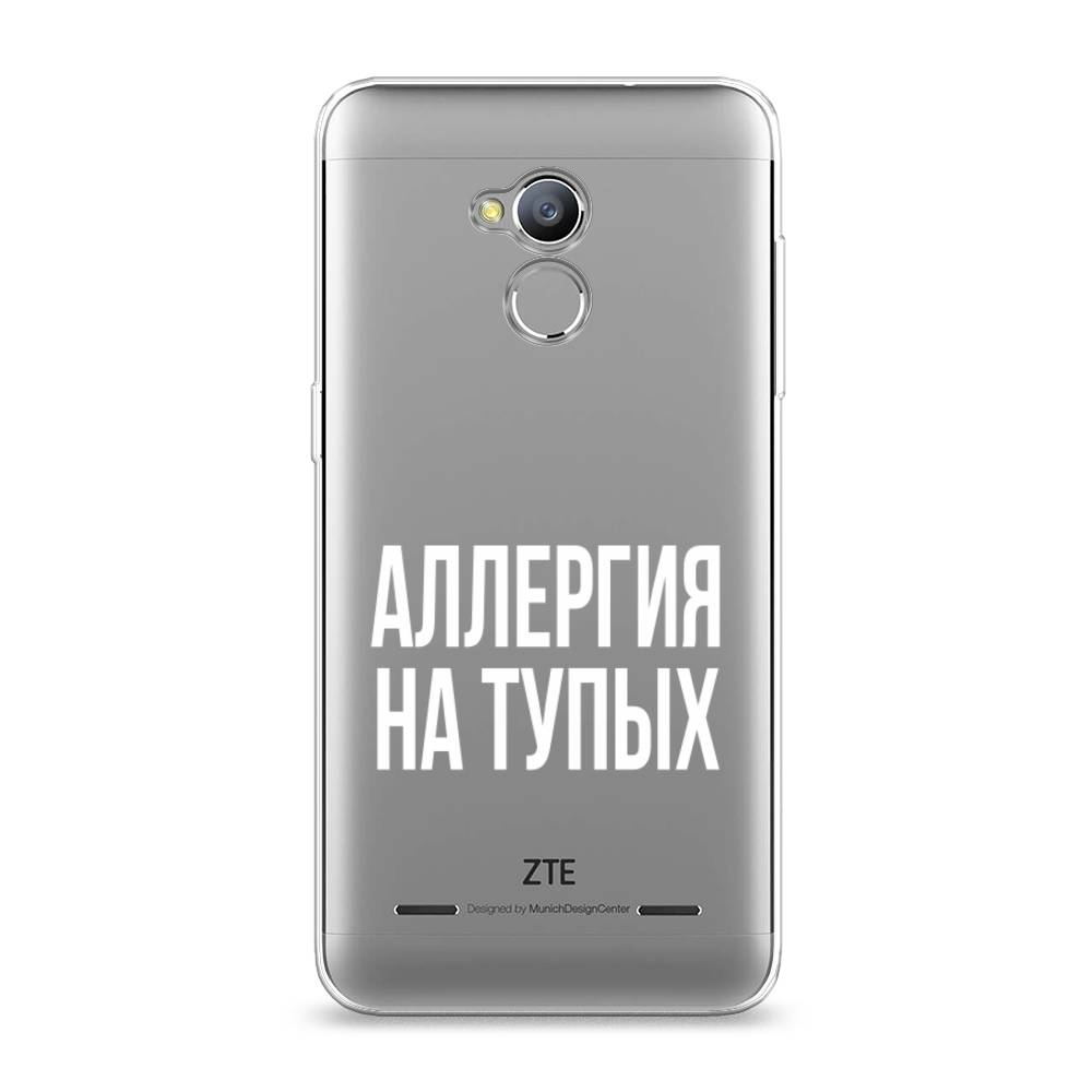 

Чехол Awog на ZTE Blade V7 Lite / ЗТЕ Блэйд V7 Lite "Аллергия на тупых", 130450-6