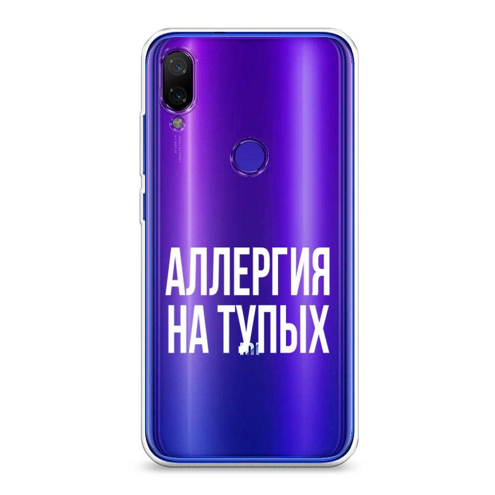 

Чехол Awog на Xiaomi Mi Play "Аллергия на тупых", Разноцветный, 35350-6