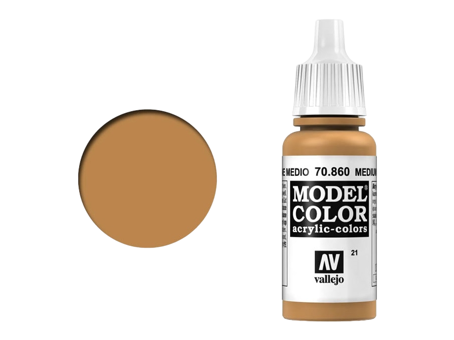 

Краска акриловая Vallejo Model Color Телесный средний