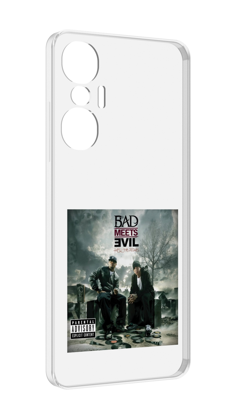 

Чехол Mypads Eminem Bad Meets Evil – Hell The Sequel Для Infinix Hot 20S Противоударный, Tocco