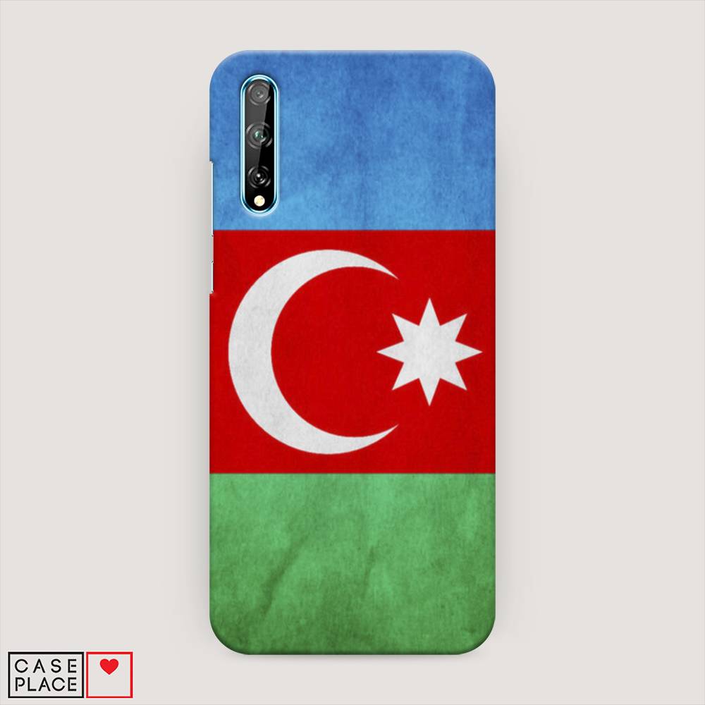 фото Чехол awog "флаг азербайджана" для huawei p smart s