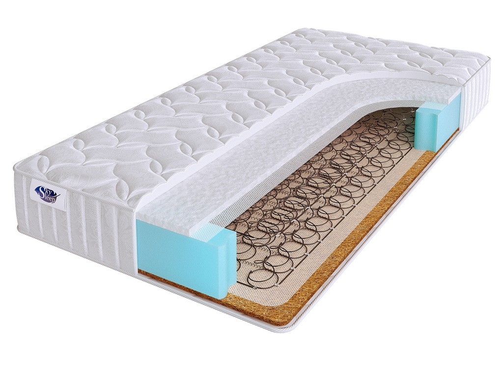 

Матрас SkySleep Like 5 BS 160х190, Бежевый;белый;серый;серебристый, Like 5 BS