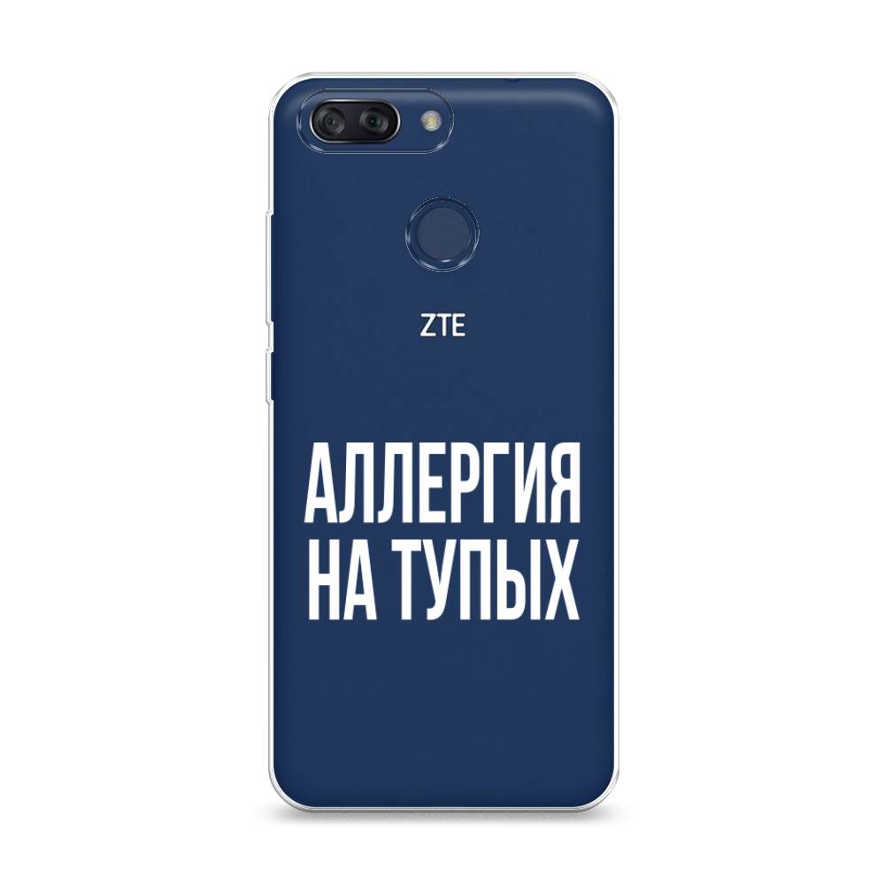 Чехол Awog на ZTE Blade V9 Vita / ЗТЕ Блэйд V9 Vita Аллергия на тупых