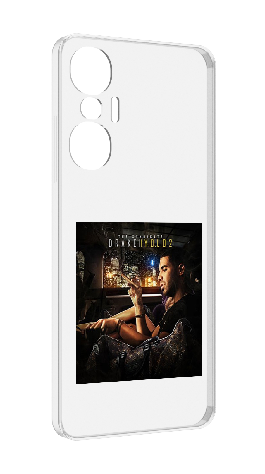 

Чехол MyPads Drake - You Only Live Once 2 для Infinix Hot 20S противоударный, Tocco