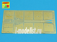 

48 044 Aber 1/48 Фототравление для Side Skirts for german anti-tank self proppeled gun Stu, Однотонный