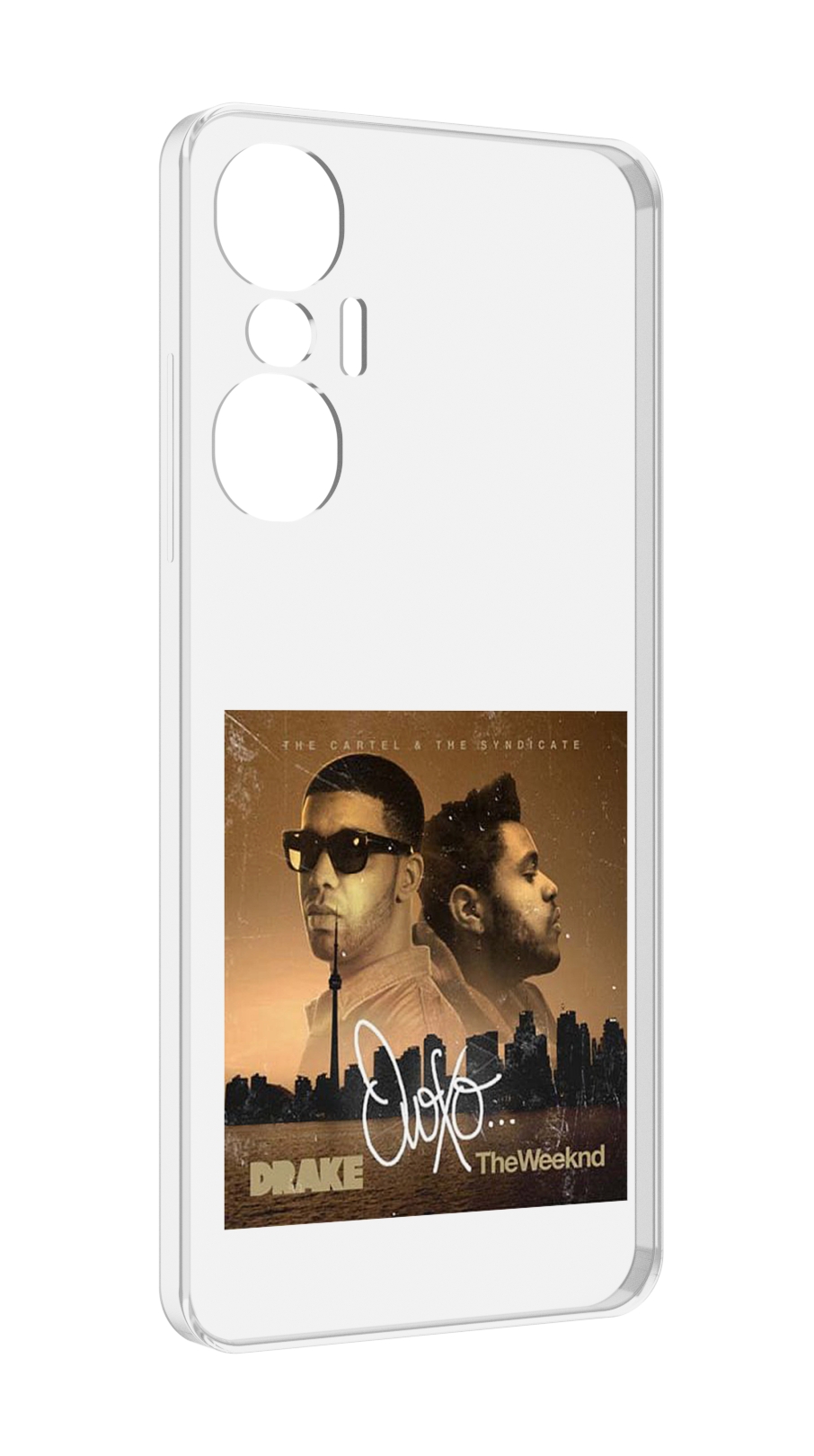 

Чехол MyPads Drake & The Weeknd - OVOXO для Infinix Hot 20S противоударный, Tocco
