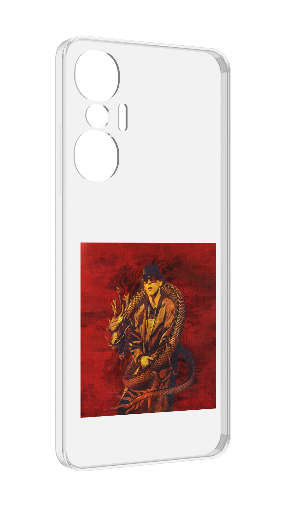 

Чехол MyPads Dragonborn Big Baby Tape для Infinix Hot 20S противоударный, Tocco