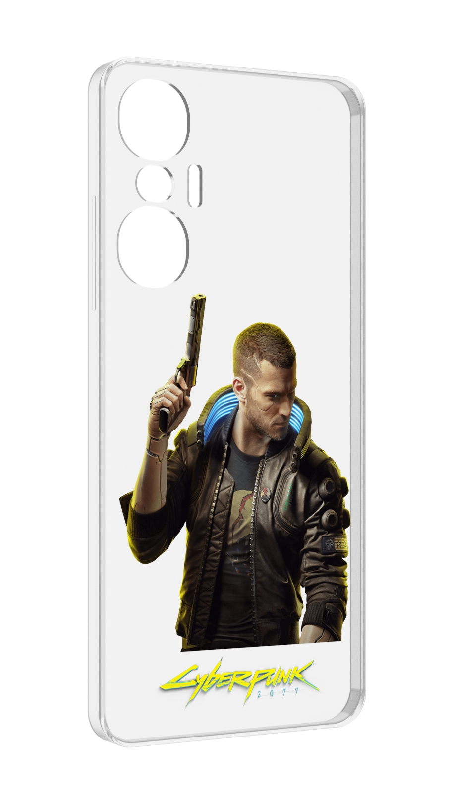 

Чехол MyPads Cyberpunk-2077 для Infinix Hot 20S противоударный, Tocco