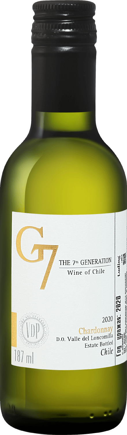 

Вино Vina del Pedregal G7 Chardonnay белое сухое 187 мл Чили