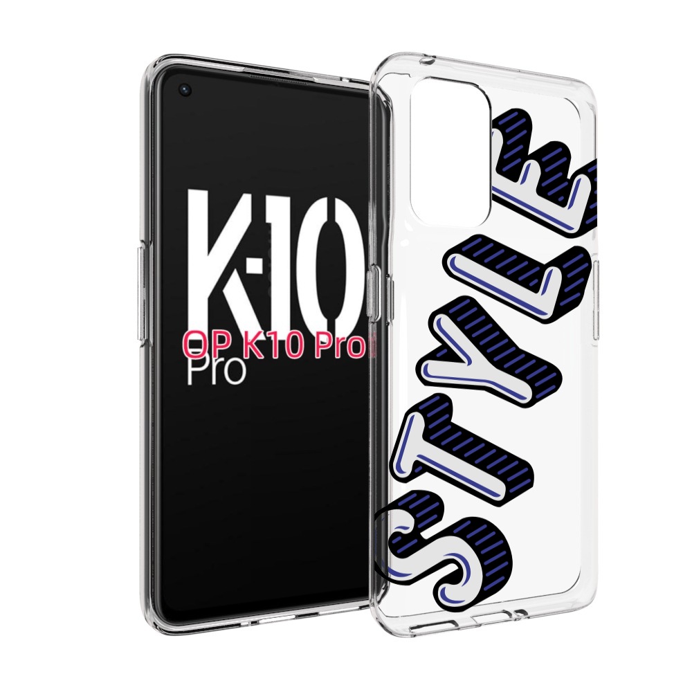 

Чехол MyPads стиль для OPPO K10 Pro, Прозрачный, Tocco