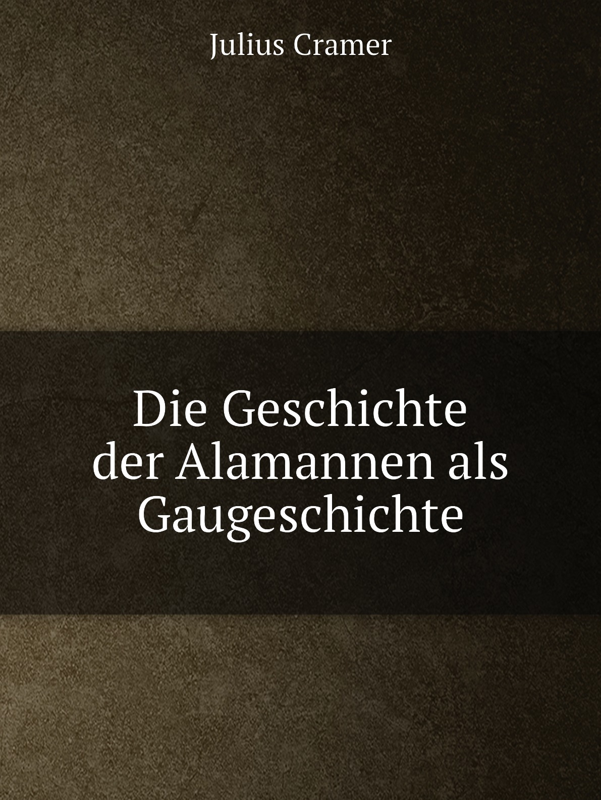 

Die Geschichte der Alamannen als Gaugeschichte