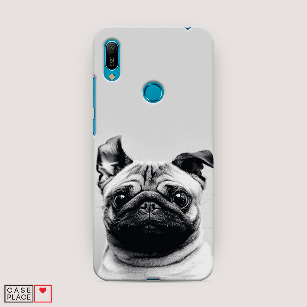 

Чехол Awog "Ушастый мопс" для Huawei Y6 2019