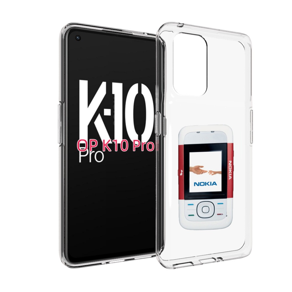 

Чехол MyPads старая нокия для OPPO K10 Pro, Прозрачный, Tocco