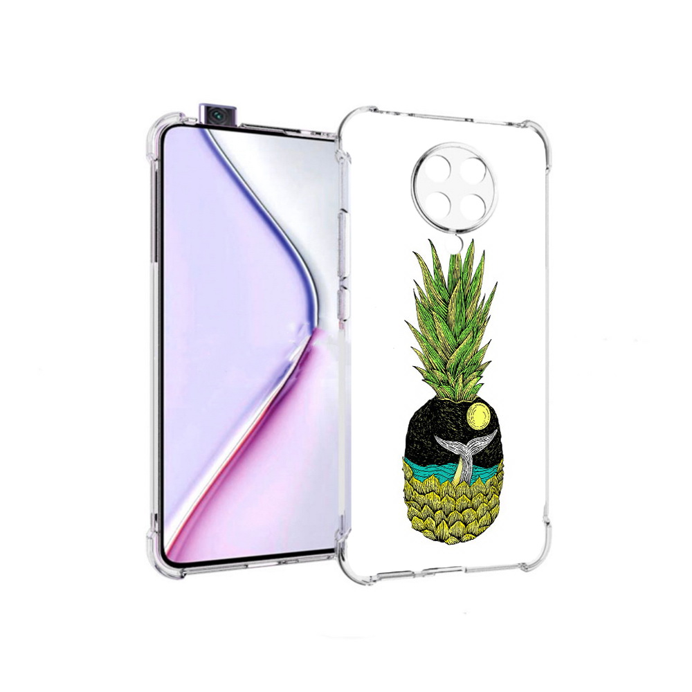 

Чехол MyPads ананас с китом для Xiaomi Redmi K30 Pro Zoom 8/256GB/Redmi K30 Pro, Прозрачный, Tocco