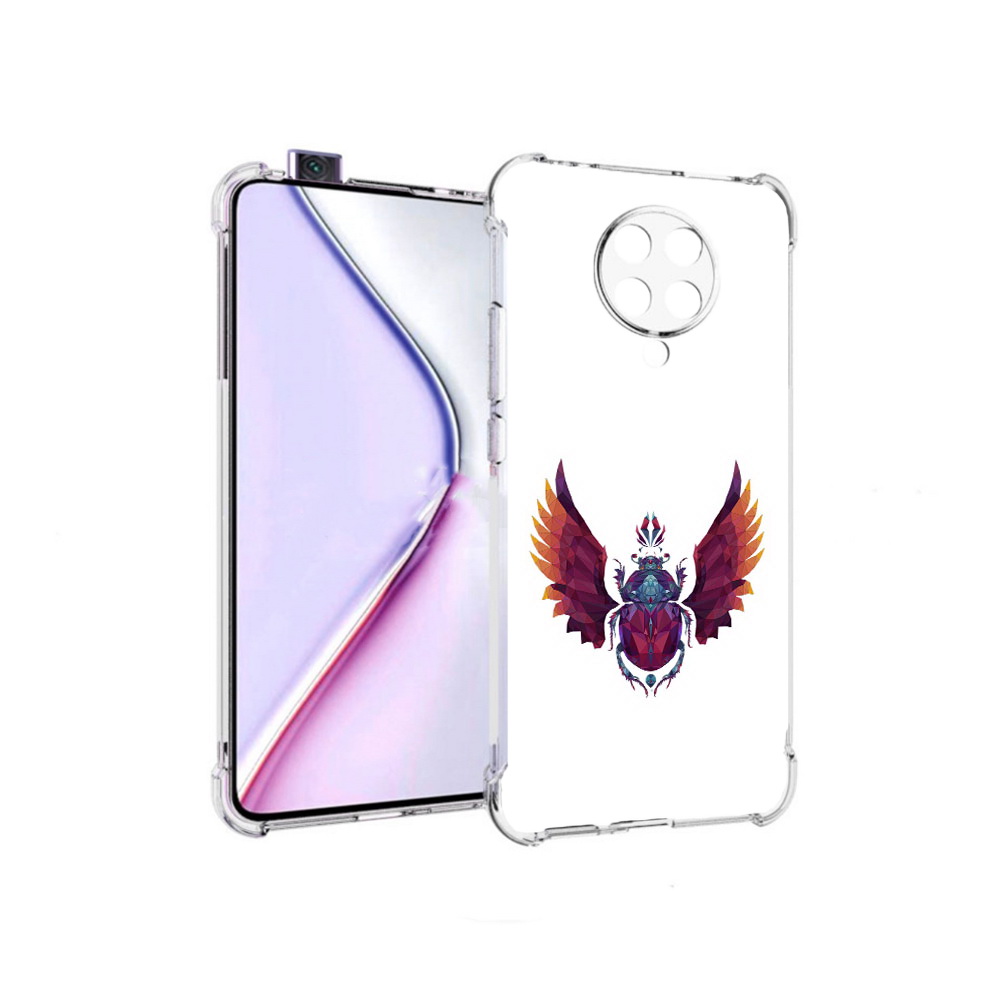 

Чехол MyPads алмазный скоробей для Xiaomi Redmi K30 Pro Zoom 8/256GB/Redmi K30 Pro, Прозрачный, Tocco