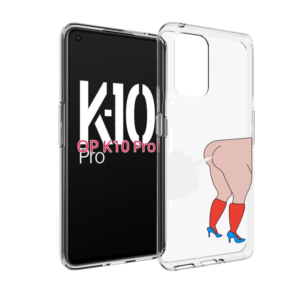 

Чехол MyPads смешная-ситуация детский для OPPO K10 Pro, Прозрачный, Tocco
