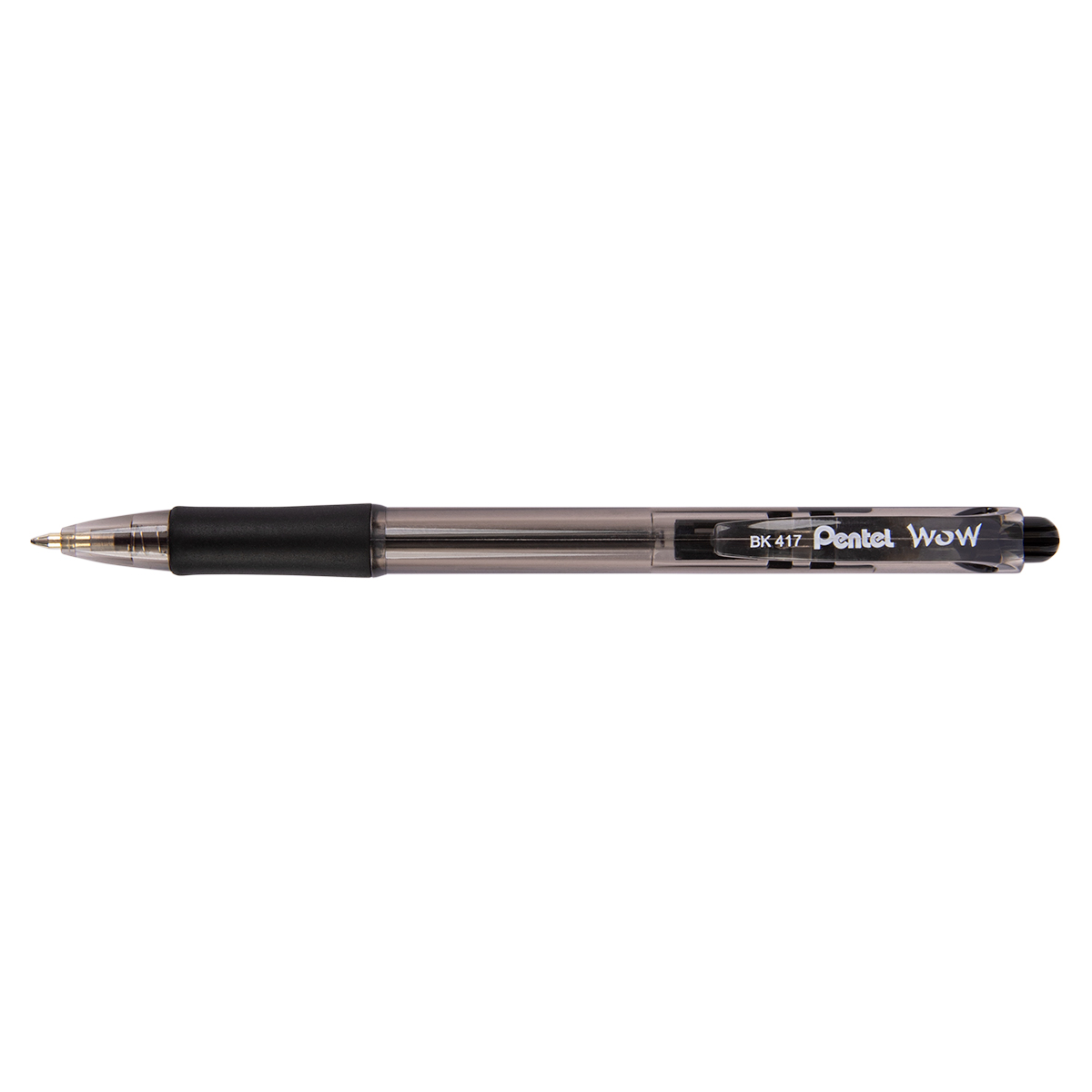 Ручка шариковая 12 шт. Pentel автоматическая Pentel Fine Line d 0.7 мм BK417-A черная