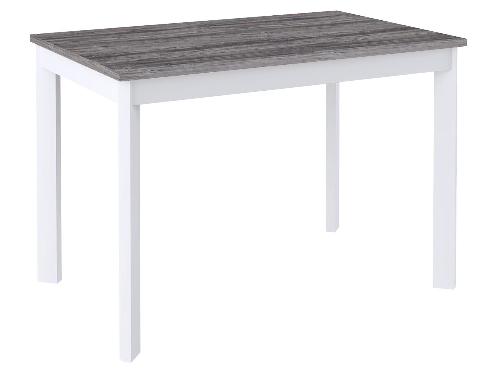 Кухонный стол  Dikline L110 Сосна Пасадена / Белый