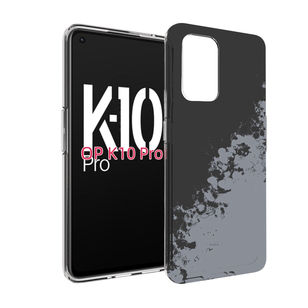 

Чехол MyPads серый-эстетичный для OPPO K10 Pro, Прозрачный, Tocco