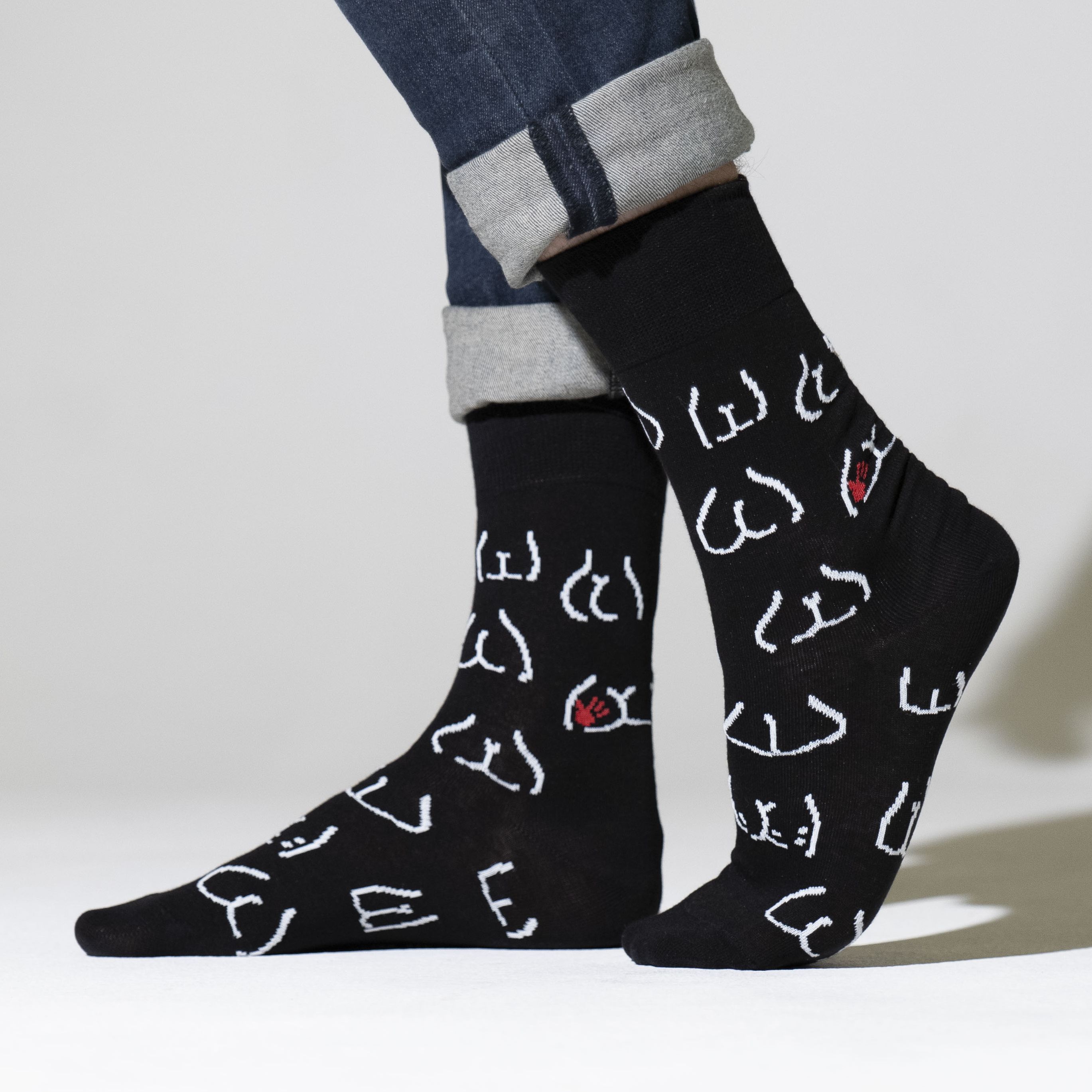 

Носки унисекс St. Friday Socks 90е-1219-19/02/11 черные, Черный, 90е-1219-19/02/11