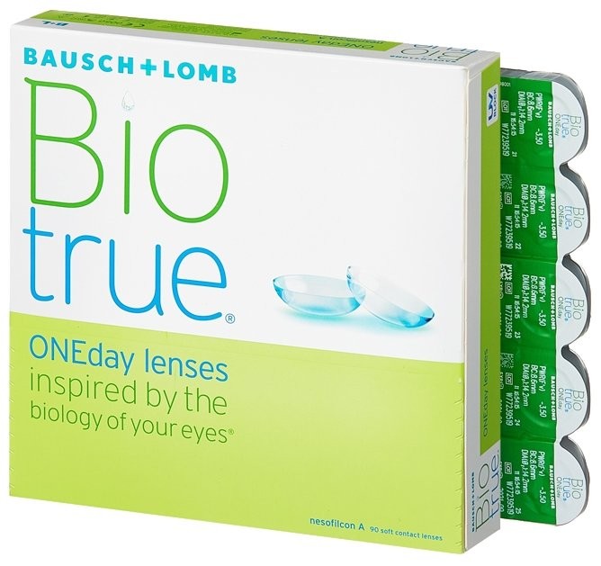 

Контактные линзы Bausch & Lomb Biotrue Oneday (90 линз / 8.6 / -0.5)