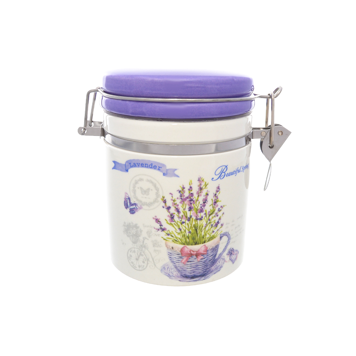 

Банка для сыпучих продуктов Royal Classics Прованс 700 мл 11,5*11,5*15 см