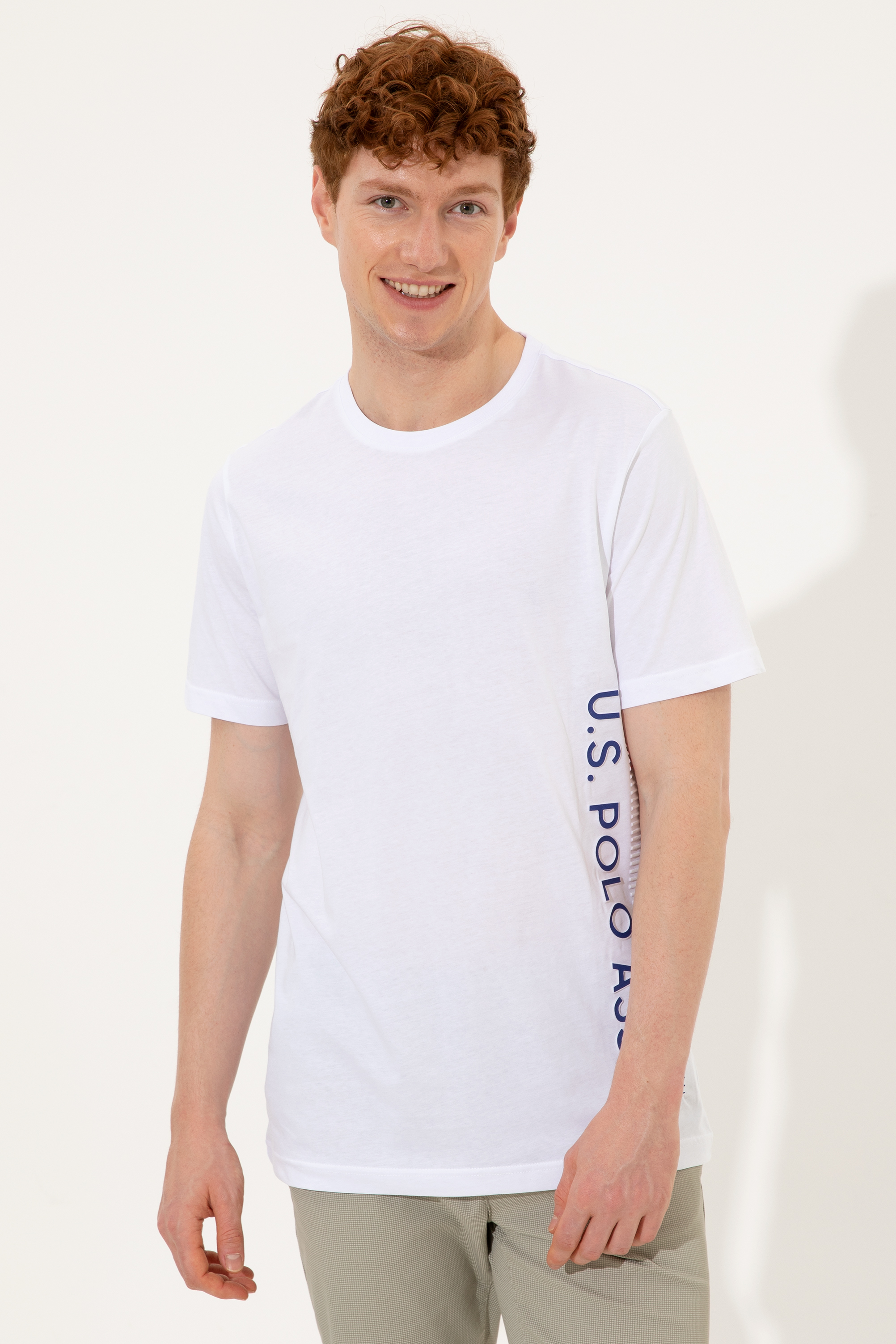 

Футболка мужская U.S. POLO Assn. G081SZ0110FORMER белая XS, G081SZ0110FORMER