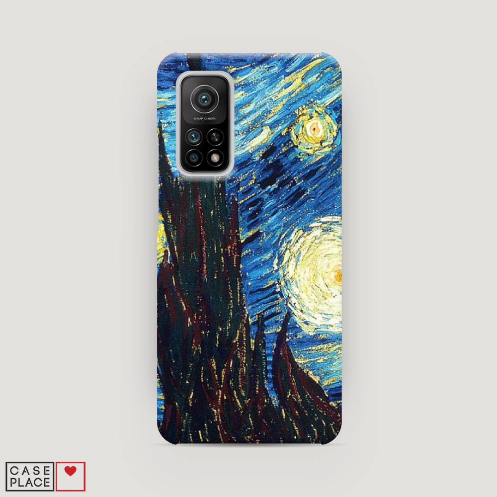 

Пластиковый чехол "Ван Гог Звездная ночь" на Xiaomi Mi 10T Pro, 37720-7