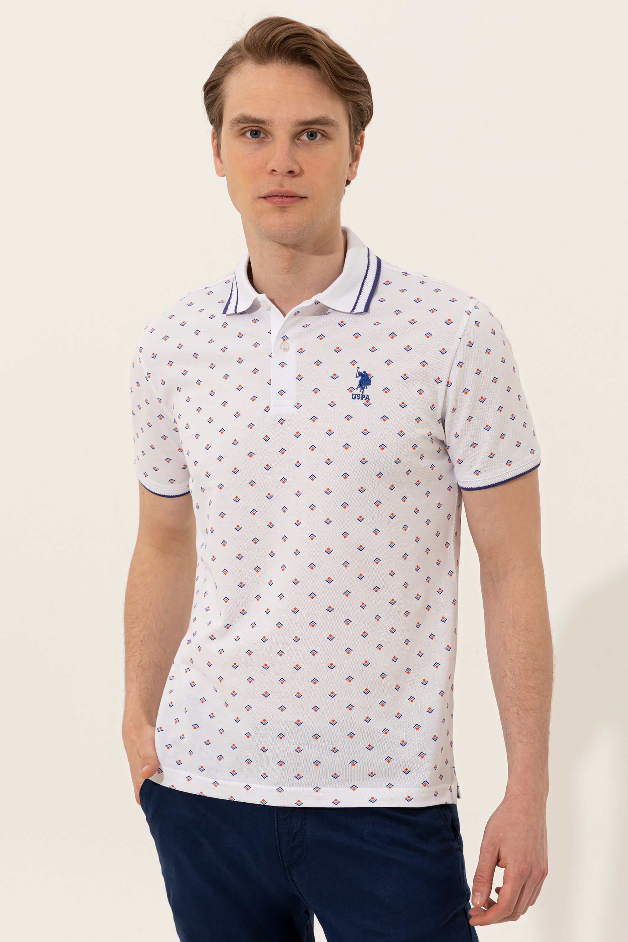 

Футболка мужская U.S. POLO Assn. G081SZ0110TALO белая S, Белый, G081SZ0110TALO