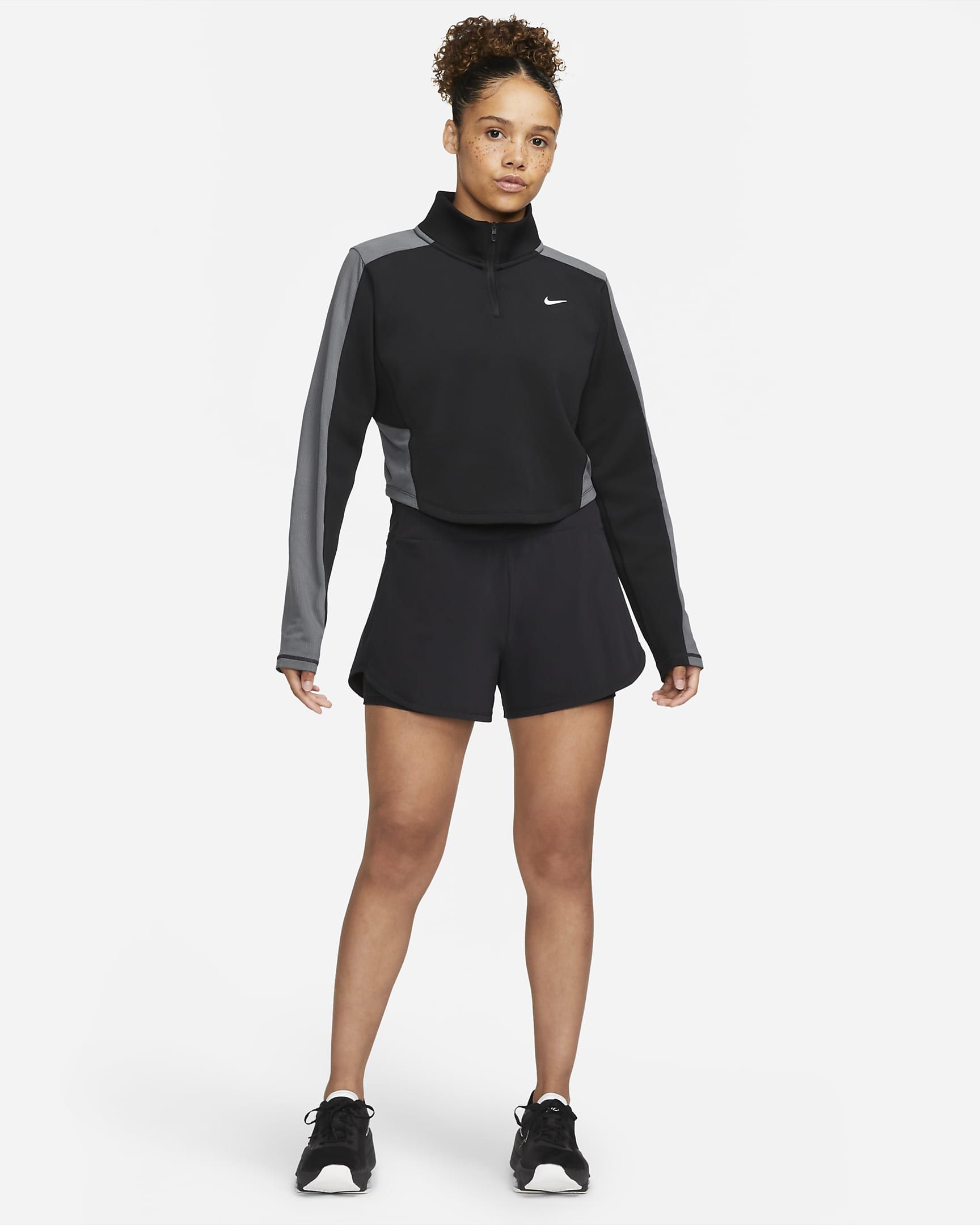

Шорты женские Nike DX6022 черные S, Черный, DX6022