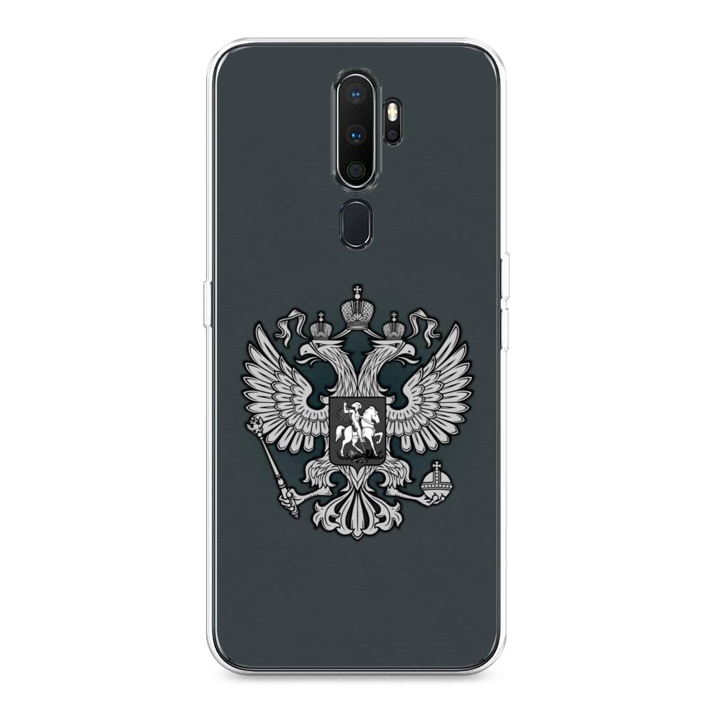 

Чехол Awog на Oppo A5/A9 2020 "Герб России серый", Разноцветный, 251950-5