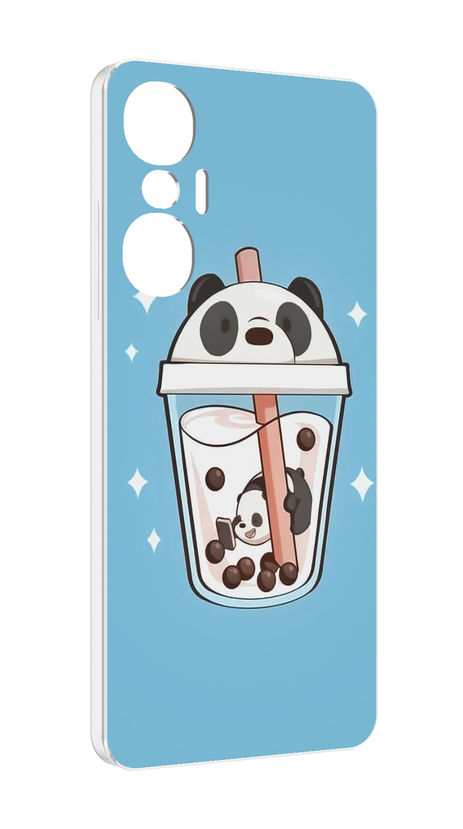 

Чехол MyPads Bubble tea для Infinix Hot 20S противоударный, Tocco