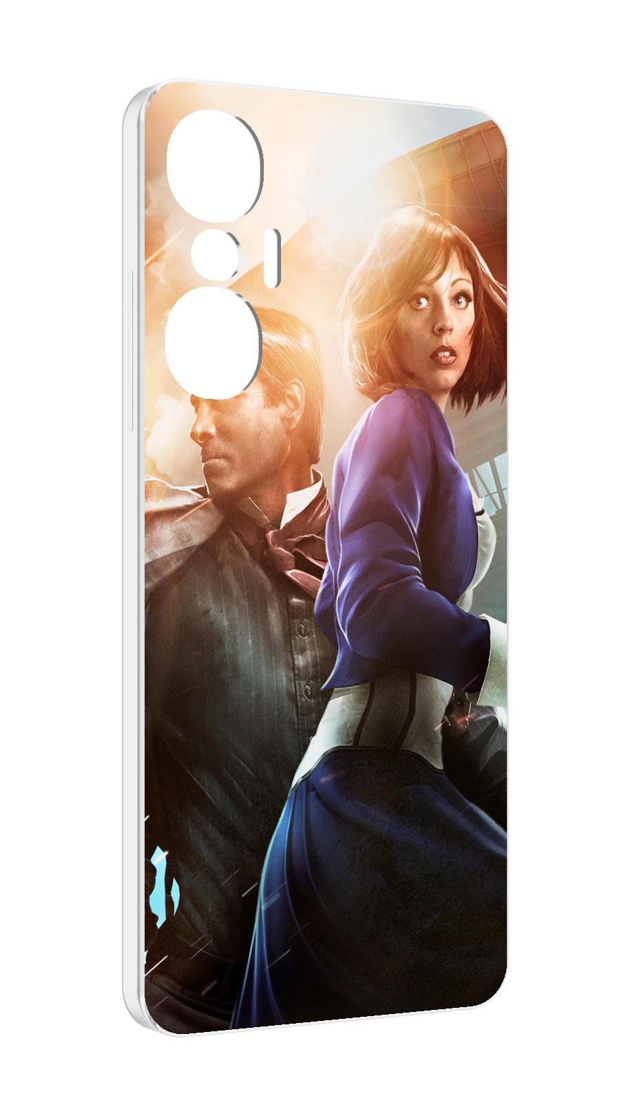 

Чехол MyPads Bioshock Infinite для Infinix Hot 20S противоударный, Tocco