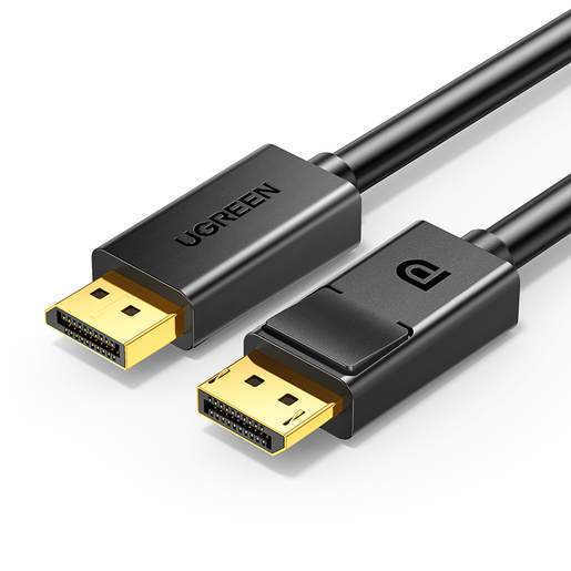 

Кабель uGreen DisplayPort-DisplayPort 10212_, Черный, Кабель UGREEN DP102 (10212) DP Male to Male Cable. Длина 3 м. Цвет: черный