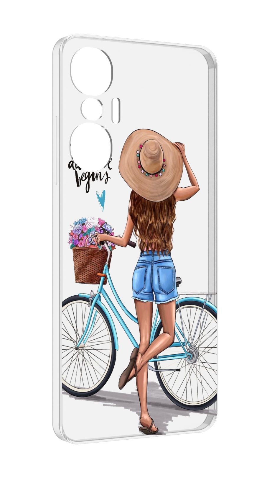 

Чехол MyPads Adventure женский для Infinix Hot 20S противоударный, Tocco