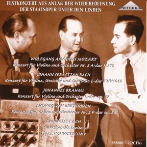 

Franz Konwitschny with David Oistrach and Staatskapelle Berlin - by Mozart