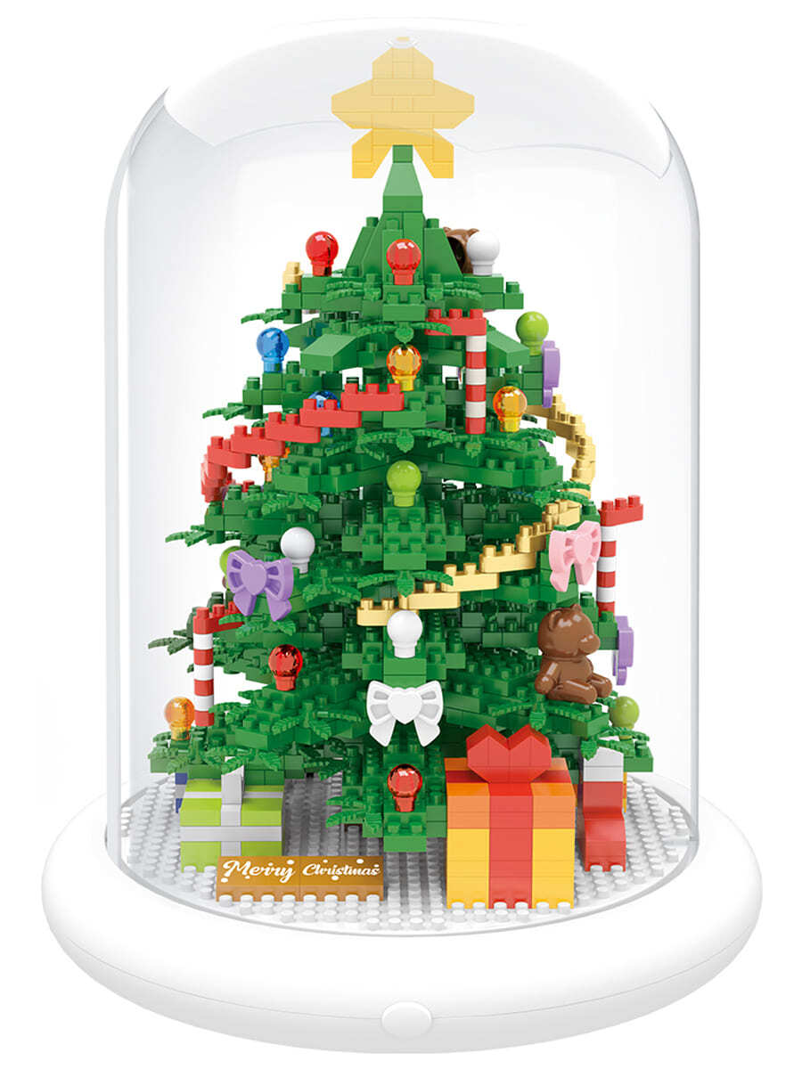 

Конструктор в колбе Wisehawk Christmas gift - Christmas tree 983 дет. № 2718