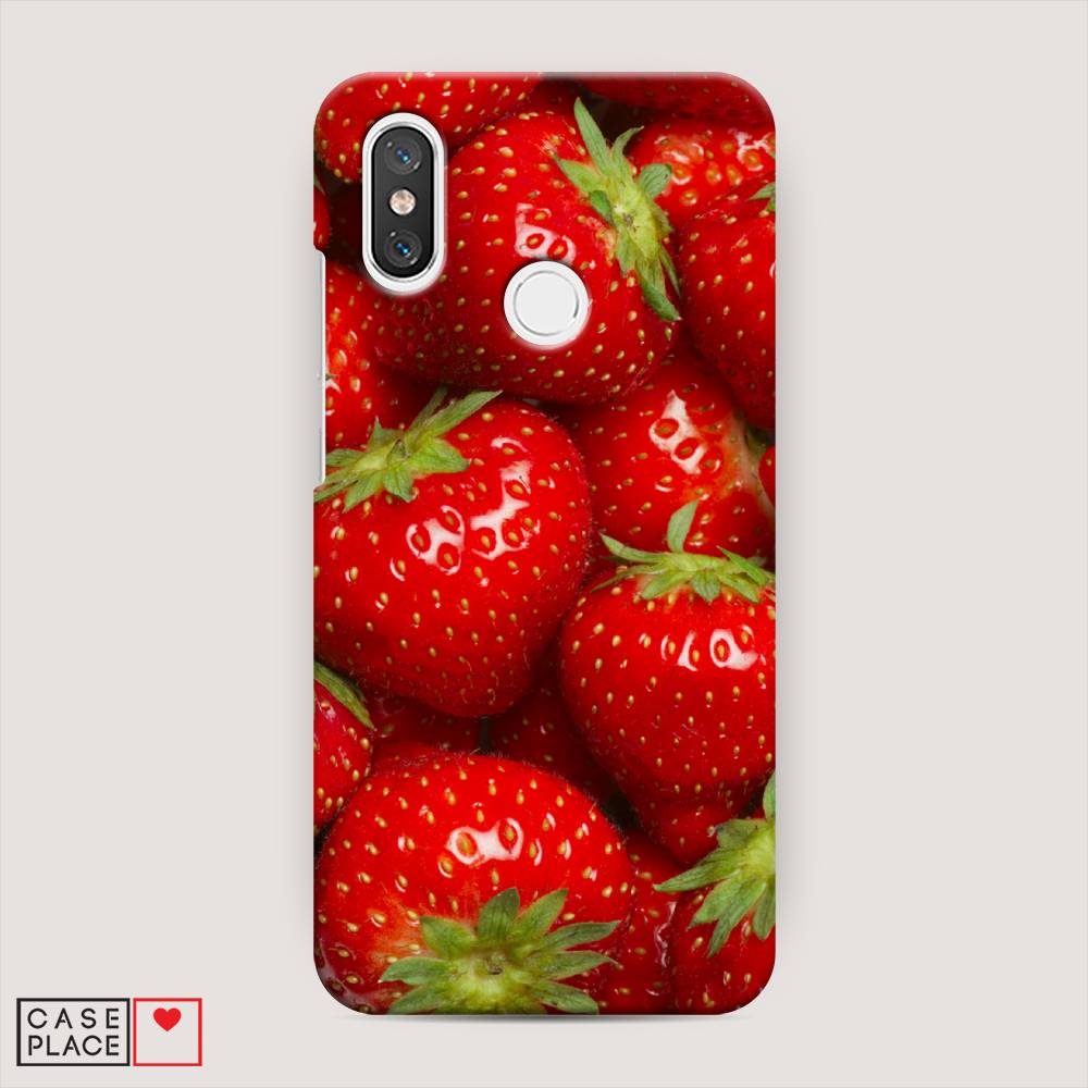 

Пластиковый чехол "Клубника" на Xiaomi Mi 8, 33520-7