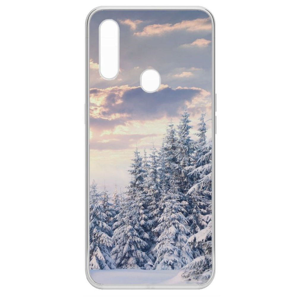 

Чехол-накладка Krutoff Clear Case Снежный пейзаж для Oppo A31