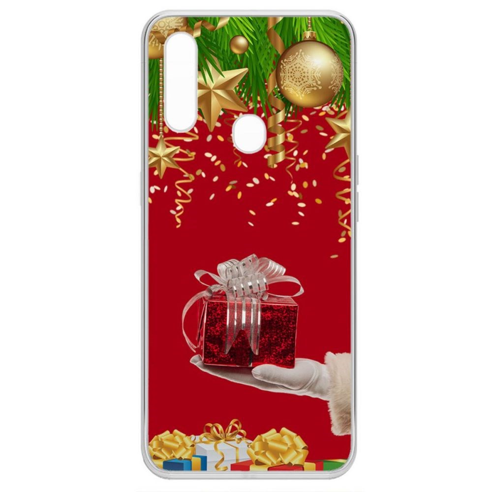 

Чехол-накладка Krutoff Clear Case Подарки для Oppo A31