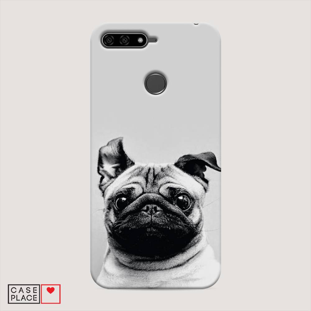 

Чехол Awog "Ушастый мопс" для Honor 7C, 64520-1