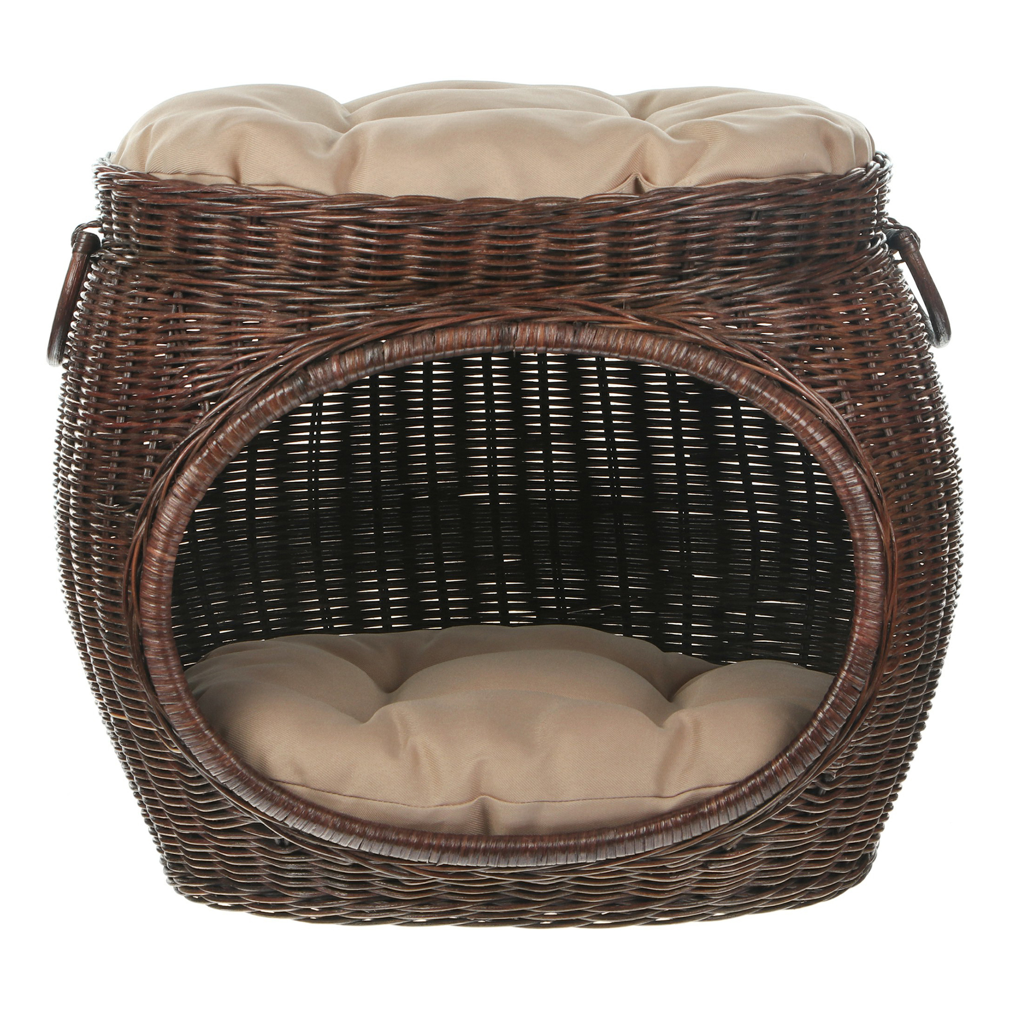 

Домик с лежанкой для животного Rattan grand Pet 50 х 40 х 45 см ротанг
