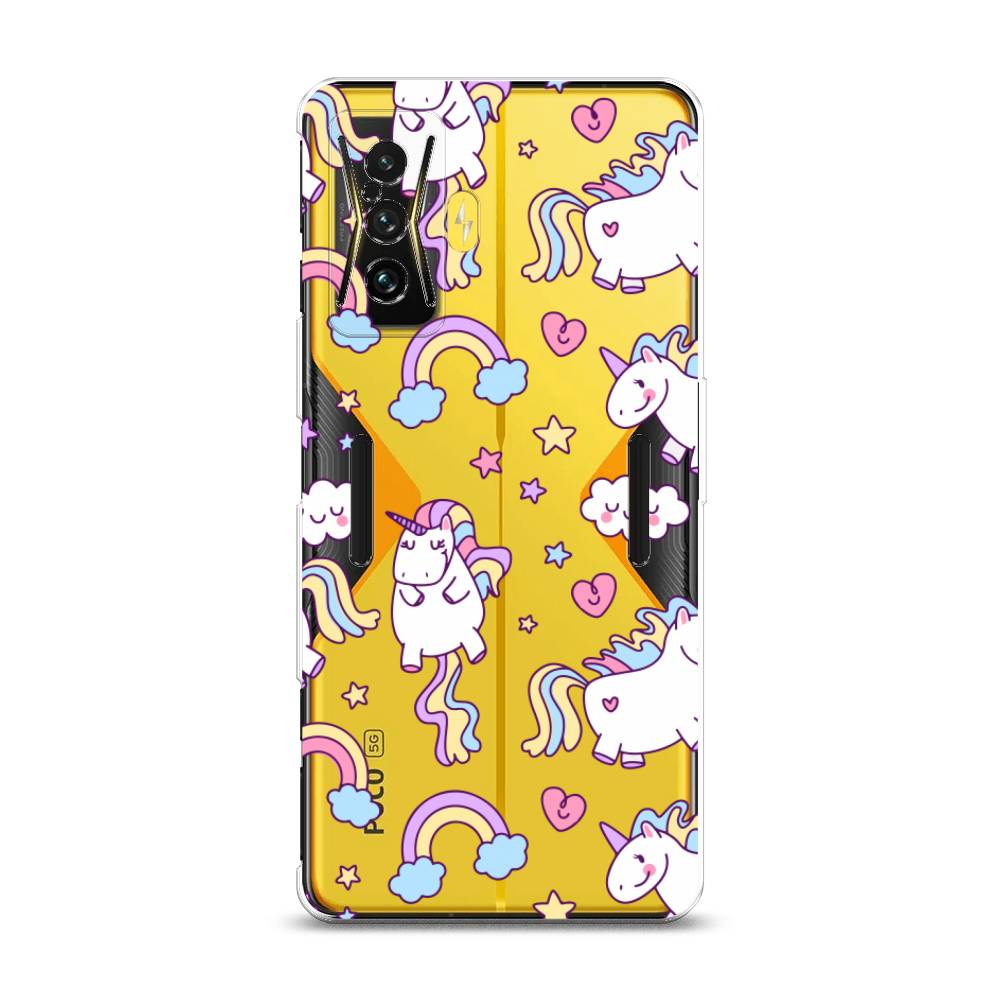 

Силиконовый чехол "Sweet unicorns dreams" на Xiaomi Poco F4 GT, Sweet unicorns dreams