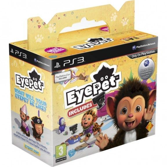 фото Игра eyepet + камера playstation eye русская версия (ps3) медиа