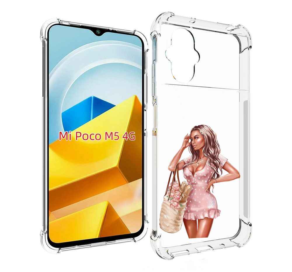 

Чехол MyPads Tocco для Xiaomi M5 Девушка-в-мини-платье женский, Прозрачный, Tocco