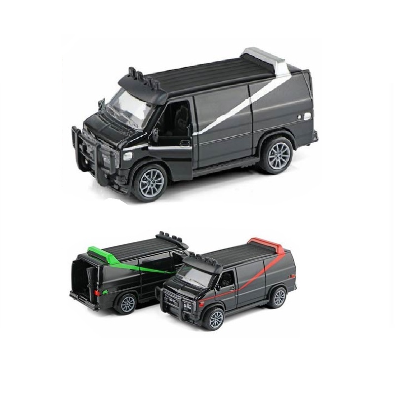 

Модель металлическая GMC Vanduro 1983 10 см., Черный