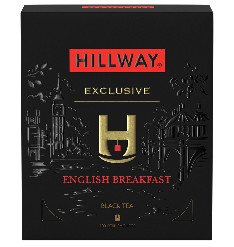 Чай черный Hillway English Breakfast в пакетиках 2 г х 100 шт